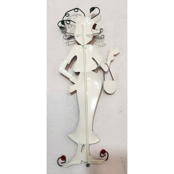 Red Hat Society--Paperback Book--Wall Plaque Decor 15" Metal Lady Figurine - Picture 3 of 9